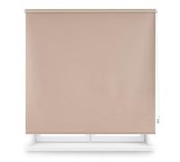 Blindecor Estor Opaco a Medida | Color Marfil | 80 x 175 cm (Ancho por Alto) Tamaño de la Tela 77 x 170 cm | Estores Enrollables Opacos para Ventanas