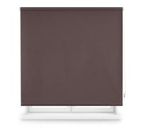 Blindecor Estor Opaco a Medida | Color Marrón Oscuro | 80 x 230 cm (Ancho por Alto) Tamaño de la Tela 77 x 225 cm | Estores Enrollables Opacos para Ventanas
