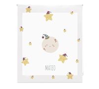 Blindecor | Estor Personalizado con Nombre | Estor Infantil 180 x 180 cm | Estores Enrollables con Impresión Digital Translúcido | Dibujo Buonanotte