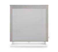 Blindecor Estor Translúcido a Medida | Estor Enrollable a Medida | Color Gris | 125 x 175 cm (Ancho por Alto) Tamaño de la Tela 122 x 170 cm | Estores Enrollables Translúcidos para Ventanas