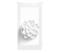 Blindecor Flores | Estor Enrollable Translúcido con Estampado Impresión Digital | Modelo Rose | 90 x 180 cm (ancho por alto) Tamaño de la Tela 87 x 175 cm | Estores para Ventanas