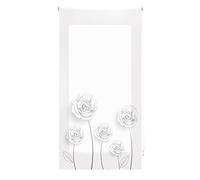 Blindecor Flores | Estor Enrollable Translúcido con Estampado Impresión Digital | Modelo Garden | 90 x 180 cm (ancho por alto) Tamaño de la Tela 87 x 175 cm | Estores para Ventanas