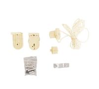 Blindecor | Kit de Mecanismo para Cortinas Enrollables | Compatible con Tubos de 28 mm - Beig | Caja mecanismos de sustitución Completo