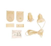 Blindecor | Kit de Mecanismo para Cortinas Enrollables | Compatible con Tubos de 43 mm - Beig| Caja mecanismos de sustitución Completo