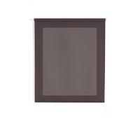 Blindecor Uniestor basic Estor enrollable translúcido liso - Marrón, 160 x 175 cm (Ancho por Alto). Tamaño de la Tela 157 x 170 cm. Estores para ventanas