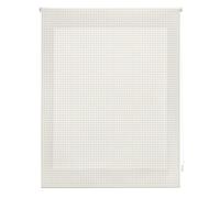 Blindecor Vichy | Estor Enrollable Translúcido | Tejido Cuadros Color Beige | 150 x 180 cm (ancho por alto) Tamaño de la Tela 147 x 175 cm | Estores para Ventanas