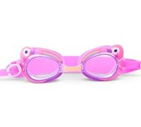 Bling 2O Gafas de natación para niños, diseño de flamenco, lentes de protección UV antivaho, correa ajustable, a prueba de fugas, ajuste cómodo para piscina, playa, clases de natación y vacaciones, a