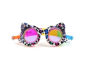 Bling 2O - TALK TO THE PAW Midnight Meow Multi, Gafas de natación infantiles. Más 6 años