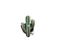 Bling - Ambientador de aire para coche, diseño de cactus de cristal, con diamantes de imitación, difusor de aroma de coche, clip de salida de aire acondicionado, decoración interior de automóvil