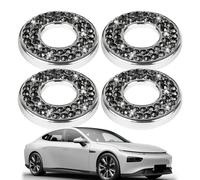 Bling Car Door Locks - Adhesivo decorativo para coche, diseño interior con pinos decorativos, decoración decorativa de Rod Bolt Sticker and Knob Ring Covers, Bling Auto Inner Door Lock, multicolor