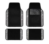 Bling Car Floor Mats - Shining Car Floor Mats - Waterproof Çar Front and Rear F́loor Ḿats with Anti-Slip PVC Pad For Automotive SUV