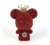 Bling Crystal Bear - Ambientador de coche con clip de ventilación, regalo del día de San Valentín, ambientador de ventilación de coche para decoración de ventilación, decoración estética de coche con