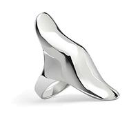 Bling Jewelry Anillo Geométrico De Moda Llamativo Para Mujeres Y Adolescentes De Plata Esterlina .925