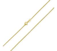 Bling Jewelry Cadena Cubana Miami Unisex Delgada De 2MM Fuerte Y Simple Para Mujeres Y Hombres Color Amarillo Chapado En Oro De 14K Plata Esterlina .925 De 24 Pulgadas