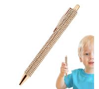 Bling Pens - Wedding Rhinestones Ballpoint Pen | Wedding Bridal Writing Pen | Rhinestone Crystal Inlaid Retractable 13.8x1cm - For Christmas Bridesmaid Notes Taking Office School Stationery Anniversar