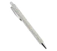 Bling Pens - Wedding Rhinestones Ballpoint Pen | Wedding Bridal Writing Pen | Rhinestone Crystal Inlaid Retractable 13.8x1cm - For Christmas Bridesmaid Notes Taking Office School Stationery Anniversar