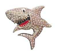Bling Shark Vent Clip - Difusor de aromaterapia de perfume para coche, difusor de aromaterapia, soporte decorativo para ambientador, accesorio interior para decoración de interiores de coches en