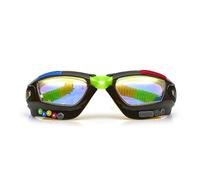 Bling2O - GAMER Jet Black, Gafas de natación infantiles. Más 6 años