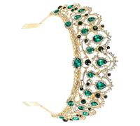 Blingbling Diademas de cristal para niñas, diadema de reina, diadema elegante para fiesta de cumpleaños, boda, niña