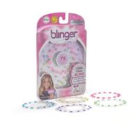 blinger Sparkle Collection Refill Pack - Hair gems - Princess - 5 Discos - 75 Piedras de Imitación - Funciona con el blinger Gem Stamper (no incluido) - Multicolor - Bling In, Brush Out