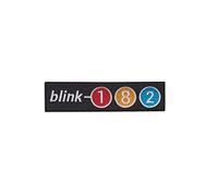 Blink 182 parche patch bordado con logotipo para planchar de hierro en apliques