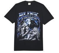 Blink If You Want Me Alpha Wolf Meme Bootleg Y2K Graphic Comfort Colors Adult Heavyweight T-Shirt