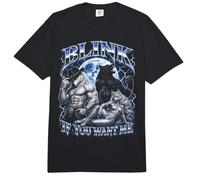 Blink If You Want Me Alpha Wolf Meme Bootleg Y2K Graphic Comfort Colors Adult Heavyweight T-Shirt