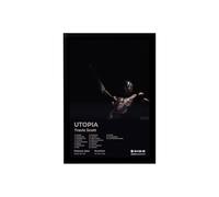 BLINKART Travis Scott (UTOPIA) - Álbum de música popular para colgar marcos de fotos de pared (13 x 10) pulgadas, decoración para el hogar, dormitorio, sala de estar, estética, obras de arte de