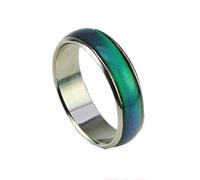 Blinkee Size 8 Anillos de humor de los aos setenta con 1 anillo de estado de nimo E GRATIS | Rainbow | Comprender y expresar sus sentimientos