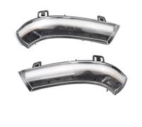Blinker Coche Para GOLF 5 Plus Para Jetta MK5 Para Passat B6 Para EOS Indicador Dinámico Intermitente Lateral Espejo Retrovisor Indicador LED Luz Señal Giro Azul Intermitentes Led(Blue-Yellow)