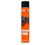 Blinker - Espuma Limpiadora Multisuperficies Multiclean Foam - Elimina Grasas, Polvo y Nicotina - Para Plásticos, Metal, Cristal, Superficies lacadas, Tela y Cuero - 750 ml