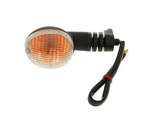 BLINKER, MS 8153 VICMA DELANTERO DERECHA,TRASERO IZQUIERDO | Cristal de intermitente transparente, OEM BE250134021 / 54814025100 / 3D6-H3301-00 compatible con Peugeot XPS 50 Track Enduro