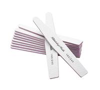 BlinkingNails Lima de Uñas Desechable 180/240 Nail Files and Buffers,Archivos de Uñas de Dedo Profesionales Nail File,Double Sided Washable Block File,Nails Emery Boards File Tablero de Lija para Uñas