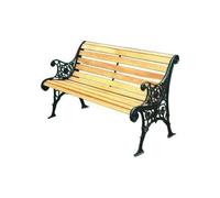 BLINKY 9694030 Bancos, Hierro Fundido/Madera, Negro