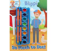 Blippi: So Much to See!: Includes Stickers, 4 Crayons, Paints and Paint Brush
