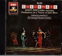 Bliss: Checkmate, Adam Zero, Meditations on a Theme of John Blow