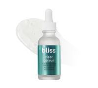 Bliss Clear Genius Clarifying Overnight Liquid Peel - 1 onza l quida - Limpia poros y exfolia la piel - No irrita - Limpia - Vegano y sin cruelda
