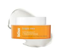Bliss Crema Iluminadora Hidratante Antienvejecimiento Para Ojos Con Vitamina C, Ácido 3 O Etil Ascórbico, Raíz De Regaliz Tripéptido Que Reduce Las Líneas Finas, Estimula El Colágeno, 0,5 Fl Oz