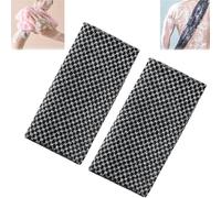 Blissal - Blissal Exfoliating Shower Towel, Blissal Scrub Cloth, Blissal Exfoliating Towel, Blissal Towel for Men and Women, Travel Friendly and Quick Drying for Women and Men (Grid*2)