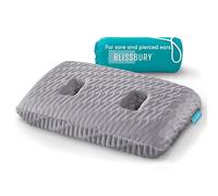BLISSBURY Almohada de oreja con agujero para dormir con dolor de oído | Almohada de espuma viscoelástica ajustable con agujeros para condrodermatitis CNH | Protección de perforación de oreja | Soporte