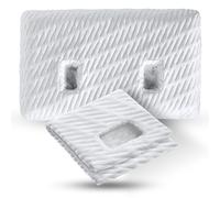 BLISSBURY Funda de Almohada con Agujero para Las Orejas (Blanco)