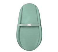 Blissful Diary Cambiador de bebé con forro de espuma impermeable, incluye una funda suave y lavable, cambiador contorneado para parte superior de tocador con parte inferior antideslizante, 32 x 16