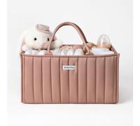 Blissful Diary Organizador de pañales para bebé, regalo para baby shower y lista de regalos imprescindibles, color rosa rubor