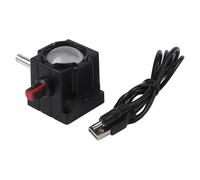 BlissfulAbode 1 juego de iluminación LED blanca USB para microscopio estéreo y parte inferior de cámara, microscopio biológico, accesorios de herramienta A