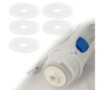 BlissfulAbode 5 piezas para válvula de descarga doble Roca para inodoro D1D D2D sello de arandela de diafragma AH0007100R - Juntas fiables y de goma para un uso eficiente del agua