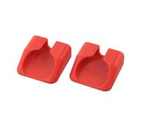 BlissfulAbode Adaptadores de pedal de bicicleta sin clip para pedal Wahoo Convertir a pedal de plataforma común, adaptador de pedal de bicicleta, accesorios de ciclismo, color rojo