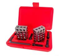 BlissfulAbode Bloques de configuración de 25-50-75 mm, bloques de acero para calibración de ingenieros y tareas de fresado