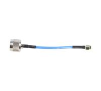 BlissfulAbode Cable coaxial macho a SMA macho RG402 de baja pérdida flexible para puente de 0,1 m