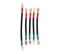 BlissfulAbode Cables de conexión de batería para carrito de golf, 4 AWG, cable de soldadura de cobre puro resistente para EZGO para accesorios de golf TXT 1994-UP
