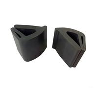 BlissfulAbode Clips de parabrisas para carrito de golf, 2 piezas compatibles con tubos GO de tamaño 1 x 1 para clips de fijación de vidrio duraderos para un uso fiable